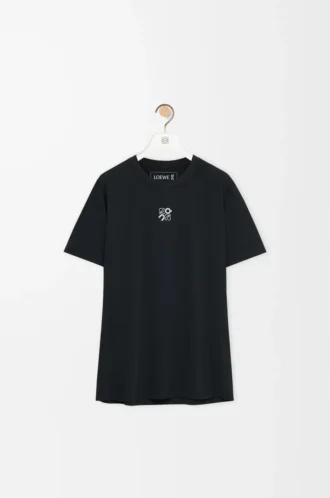 Active T-Shirt aus technischem Jersey Schwarz