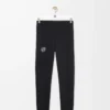 Aktiv-Tights aus technischem Jersey in Schwarz