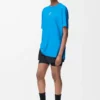 Aktives T-Shirt aus technischem Jersey Blau