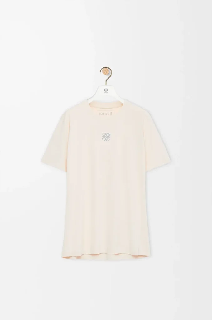 Aktives T-Shirt aus technischem Jersey Elfenbein