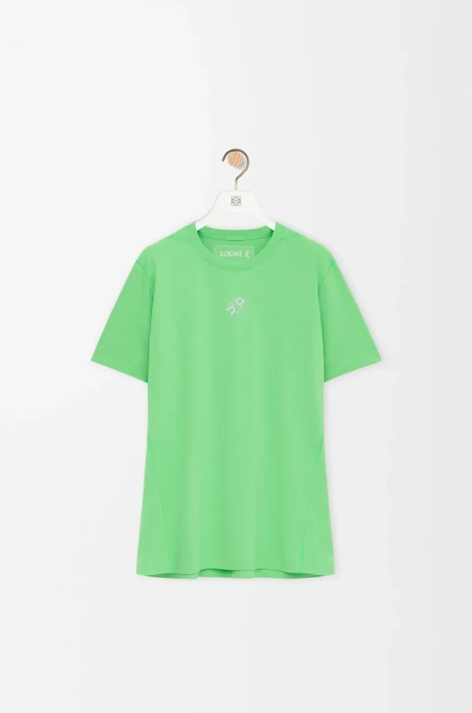 Aktives T-Shirt aus technischem Jersey Grün