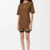 Aktives T-Shirt aus technischem Jersey Toffee