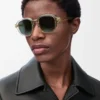 Alpha Slim Sonnenbrille Champagne