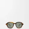 Alpha Slim Sonnenbrille Havanna Special
