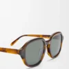 Alpha Slim Sonnenbrille Havanna Special