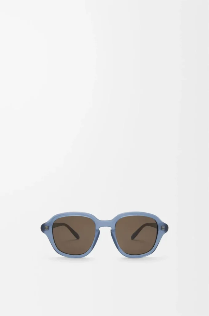 Alpha Slim Sonnenbrille Milchblau