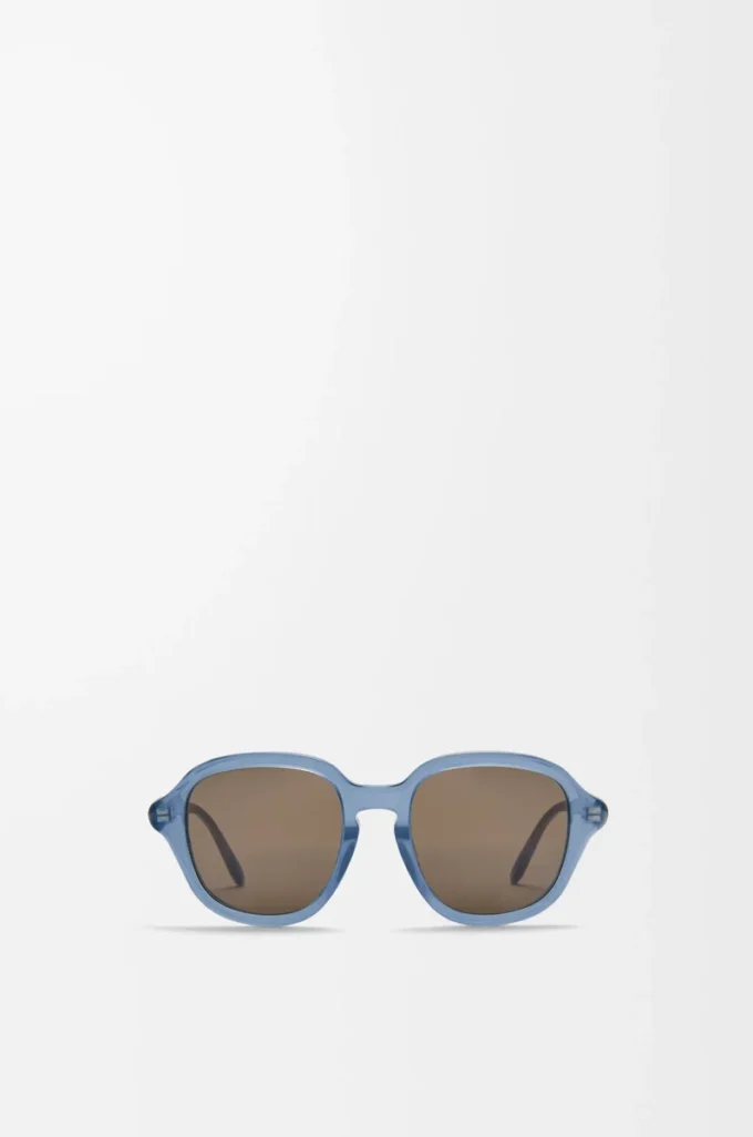 Alpha Slim Sonnenbrille Milchblau