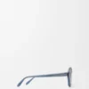 Alpha Slim Sonnenbrille Milchblau