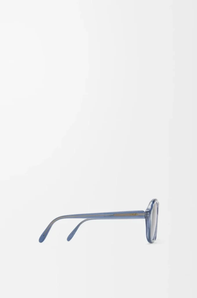 Alpha Slim Sonnenbrille Milchblau
