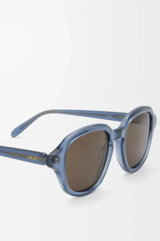 Alpha Slim Sonnenbrille Milchblau