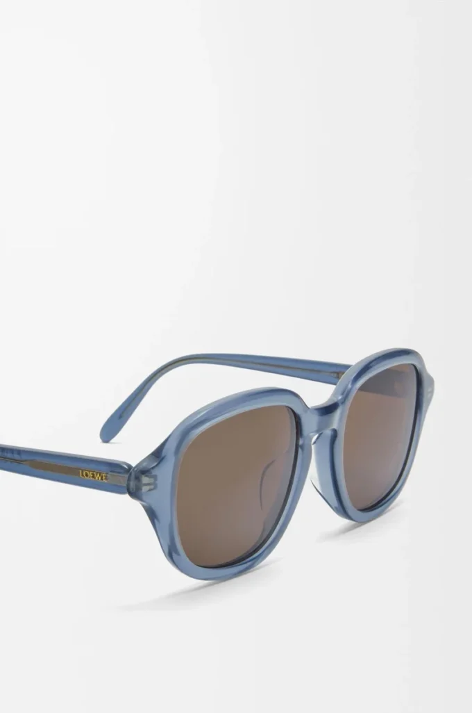 Alpha Slim Sonnenbrille Milchblau