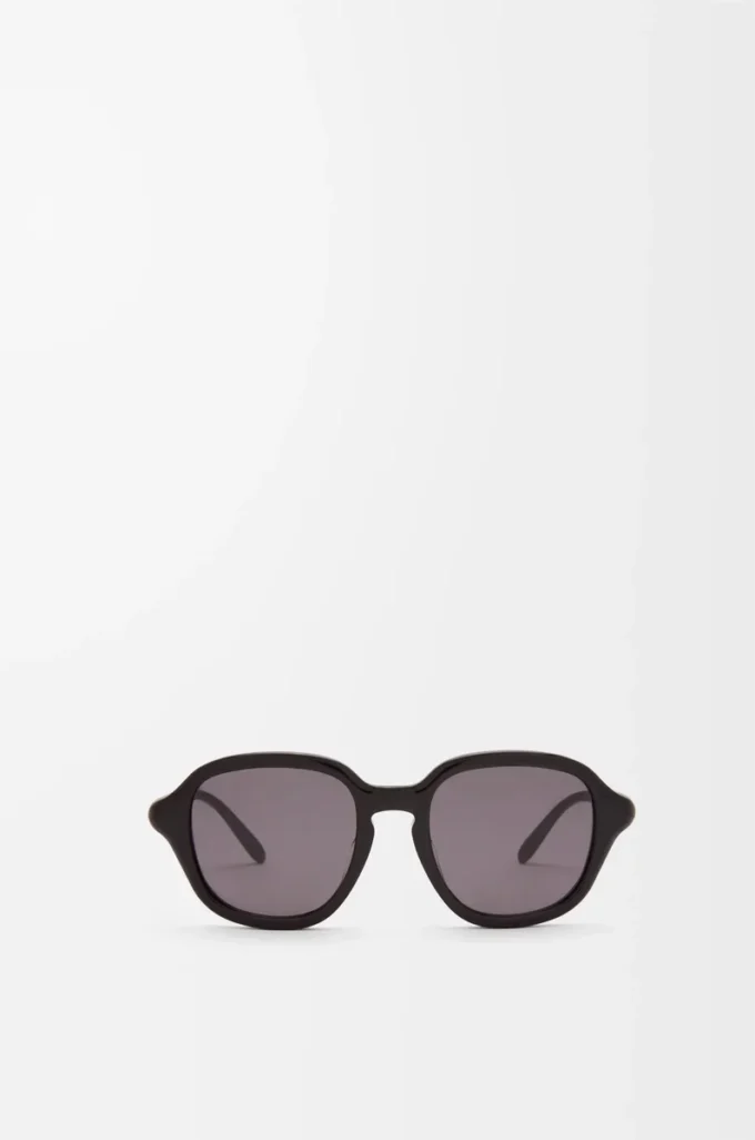 Alpha Slim Sonnenbrille Schwarz