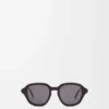 Alpha Slim Sonnenbrille Schwarz
