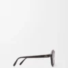 Alpha Slim Sonnenbrille Schwarz