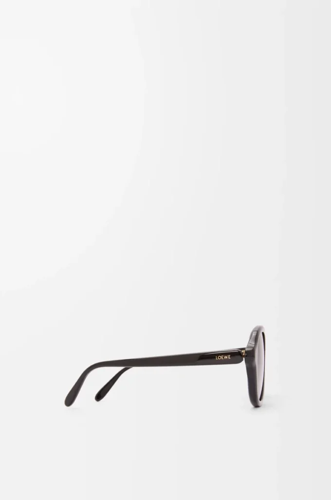 Alpha Slim Sonnenbrille Schwarz