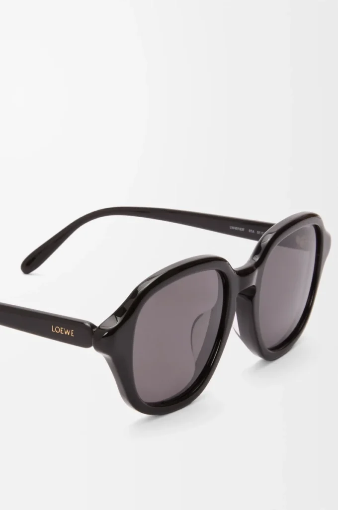 Alpha Slim Sonnenbrille Schwarz