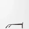 Alpha Slim Sonnenbrille Schwarz