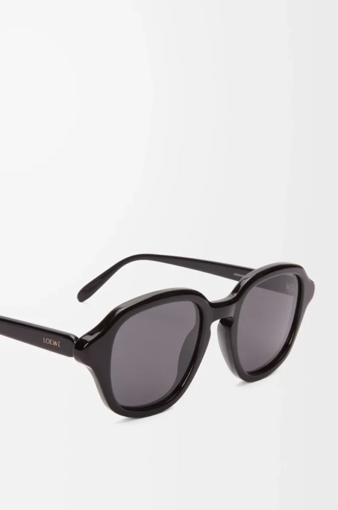 Alpha Slim Sonnenbrille Schwarz