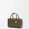 Amazona 23 Tasche aus Nappakalbsleder in Dark Khaki
