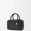 Amazona 23 Tasche aus Nappakalbsleder Schwarz