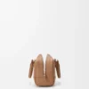 Amazona 23 Tasche aus weichem genarbtem Kalbsleder in Mokka