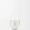 Amazona 23 Tasche aus weichem genarbtem Kalbsleder Soft White