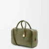 Amazona 28 Tasche aus Nappakalbsleder in Avocadogrün