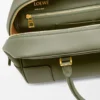 Amazona 28 Tasche aus Nappakalbsleder in Avocadogrün