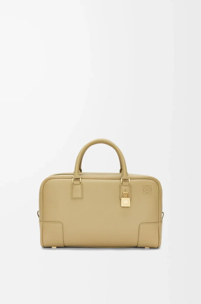 Amazona 28 Tasche aus Nappakalbsleder in Clay Green