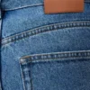 Anagram Baggy Jeans aus Denim Mid Blue Denim