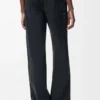 Anagram Baggy Jeans aus Denim Schwarz