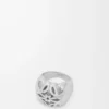 Anagram Bombé Siegelring aus Sterlingsilber Silber