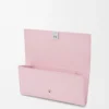 Anagram Continental-Brieftasche aus genarbtem Kalbsleder Blossom