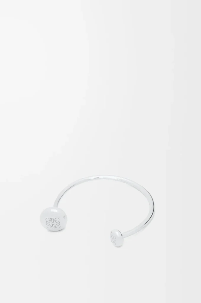 Anagram Pebble Armreif aus Sterlingsilber Silber