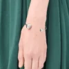 Anagram Pebble Armreif aus Sterlingsilber Silber