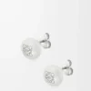 Anagram Pebble Ohrstecker aus Sterlingsilber Silber