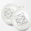 Anagram Pebble Ohrstecker aus Sterlingsilber Silber