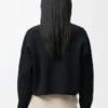 Anagram-Pullover aus Wollmischung Schwarz