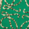 Anagram-Schal aus Seide und Kaschmir in Grün/Mehrfarbig