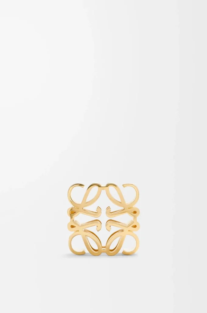 ANAGRAM-WÜRFEL aus Messing in Gold