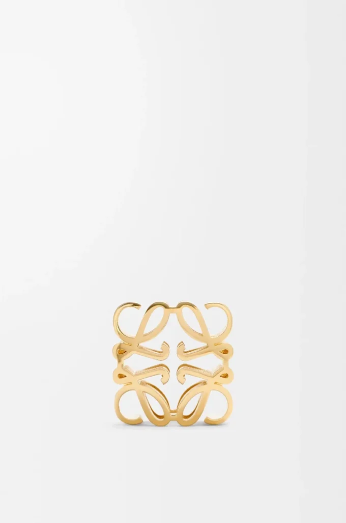 ANAGRAM-WÜRFEL aus Messing in Gold