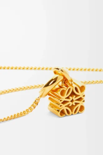 Anagramm-Anhänger aus Sterlingsilber Gold