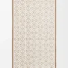 Anagramm-Handtuch aus Baumwolle Beige