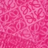 Anagramm-Schal aus Wolle und Kaschmir Fuchsia