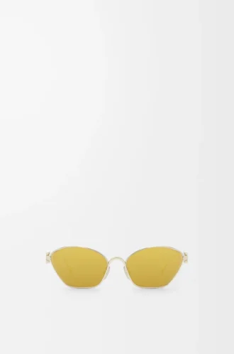 Anagramm-Sonnenbrille in Gold
