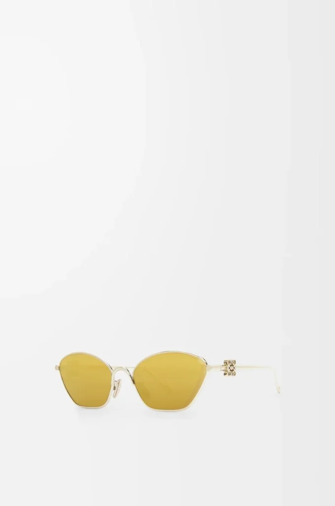 Anagramm-Sonnenbrille in Gold
