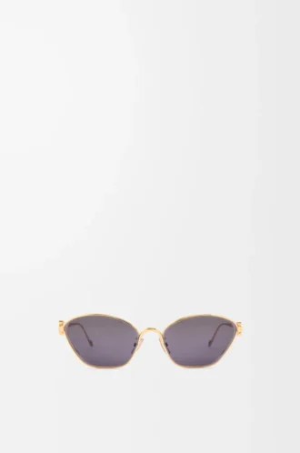 Anagramm-Sonnenbrille in Sechseckform Smoke Moka