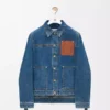 Arbeitsjacke aus Denim Jeans Blue