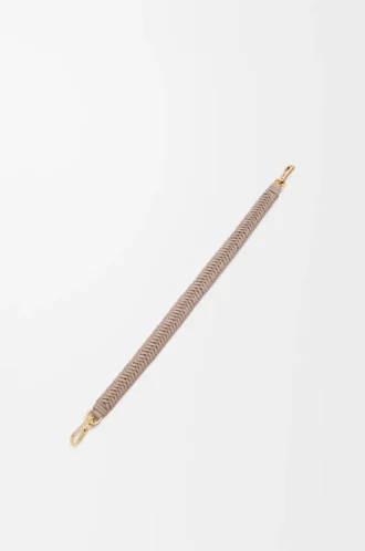 Arrow kurzer Riemen aus klassischem Kalbsleder Sand