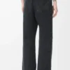 Baggy-Jeans mit Anagramm-Motiv aus Denim Schwarz